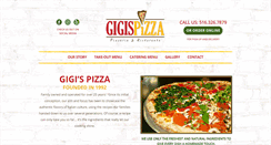 Desktop Screenshot of gigispizzaonline.com